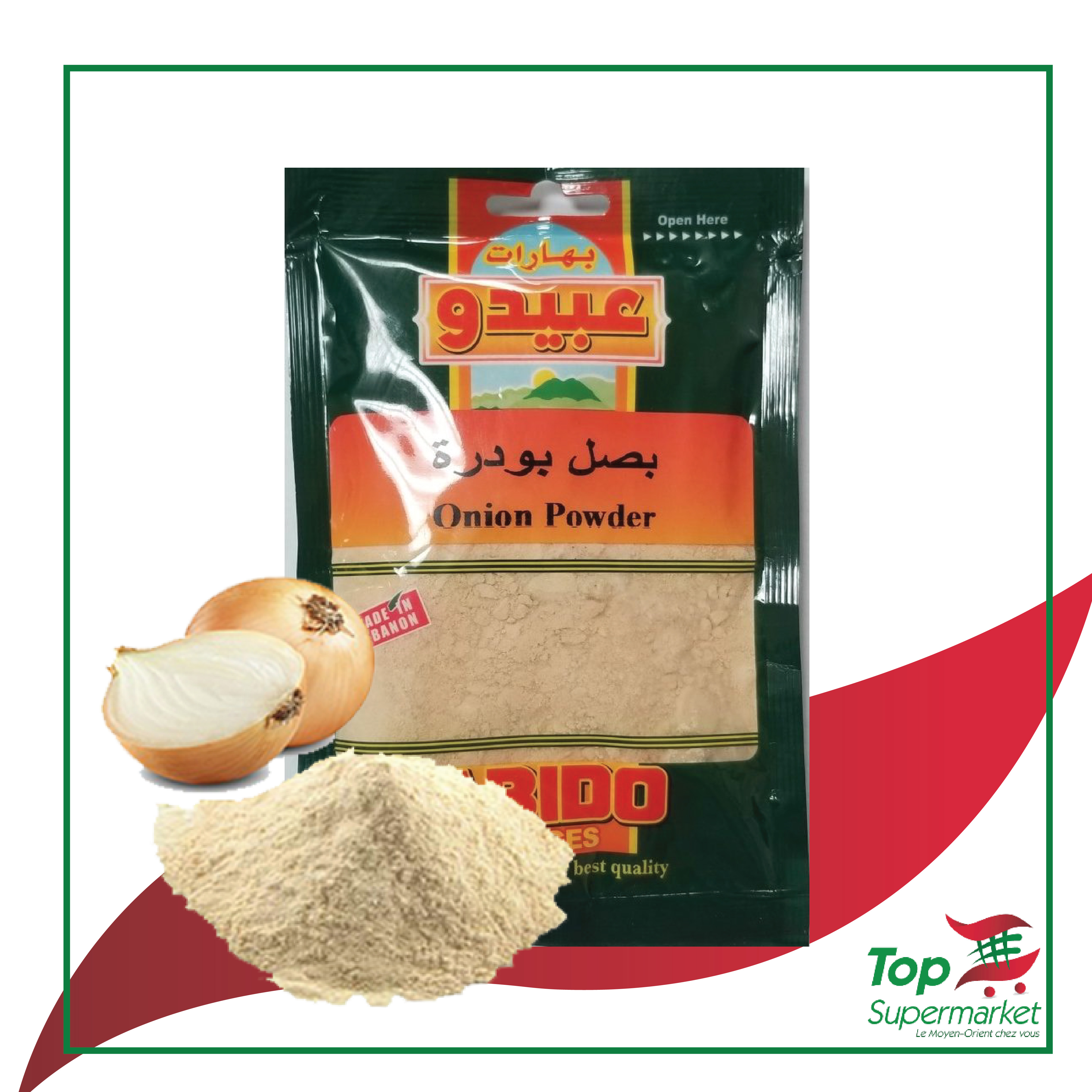 Abido Oignon en Poudre 50gr